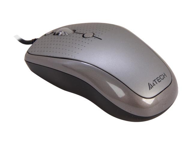 A4Tech D-530-FX1 5 Buttons 1 x Wheel USB Wired Optical 1600 dpi Mouse