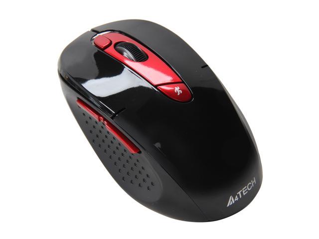 A4Tech G11-570HX-4 Red 7 Buttons 1 x Wheel USB RF Wireless 2000 dpi Mouse