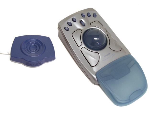 Kensington TURBO MOUSE PRO 64240 2-Tone 10 Buttons 1 x Wheel RF Wireless TrackBall Mouse
