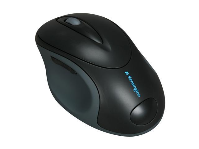 Kensington Pro Fit Black USB 2.4 GHz Wireless Full-Size Mouse - OEM