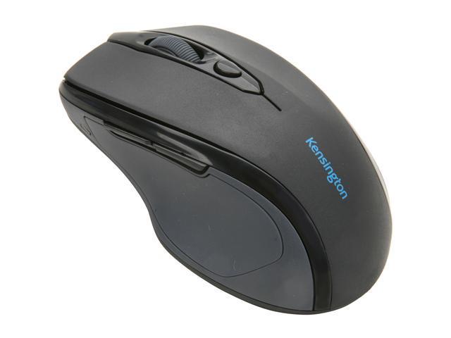 Kensington Pro Fit K72405US Black 1 x Wheel USB RF Wireless Optical 1750 dpi Mid-Size Wireless Mouse