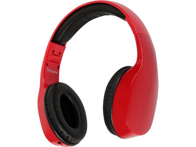 Targus TA12910-RED-OD Bluetooth Wireless Over-Ear Headphones - Red ...