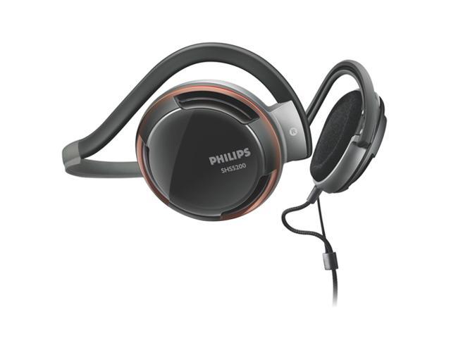 PHILIPS SHS5200/28 3.5mm Connector Supra-aural Neckband Headphones