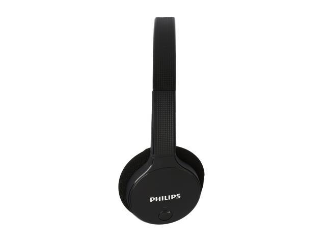 Philips SHB4100 Bluetooth On-Ear Headphone - Black - Newegg.com