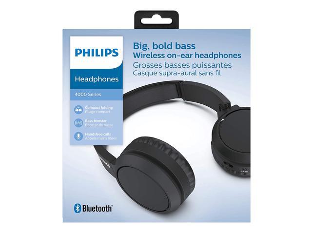 PHILIPS Black TAH4205BK/00 On-ear Wireless Headphones - Newegg.com