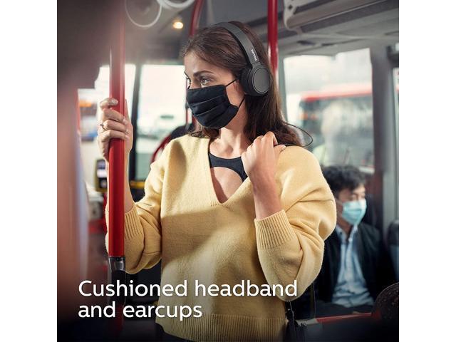 PHILIPS Black TAH4205BK/00 On-ear Wireless Headphones - Newegg.com