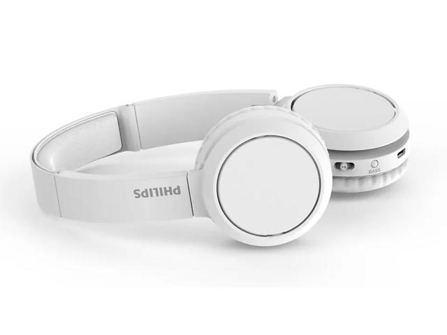 PHILIPS White TAH4205WT/00 On-ear Wireless Headphones - Newegg.com