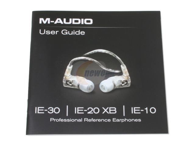 M-AUDIO IE-20 XB 3.5mm Connector Canal High-Precision Professional  Reference Earphones with Enhanced Bass