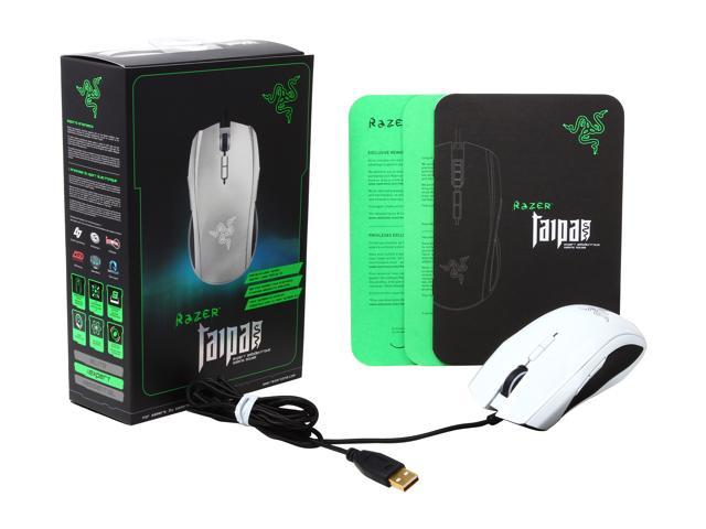 Open Box: RAZER Taipan USB Gaming Mouse - White - Newegg.com