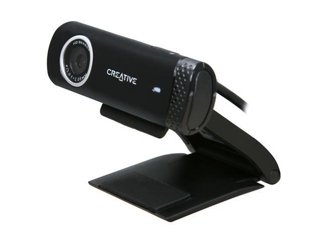 Creative Live Black 5.7MP Webcam Cam Chat HD 