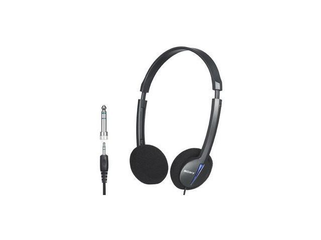SONY MDR210LP 3.5mm/ 6.3mm Connector Supra-aural Lightweight Open-Air Headphone