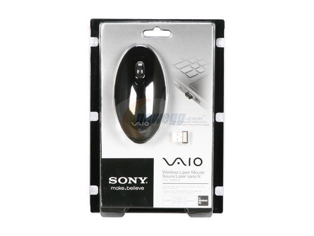 Sony Vgp Wms30 B Black Rf Wireless Laser Mouse Newegg Com