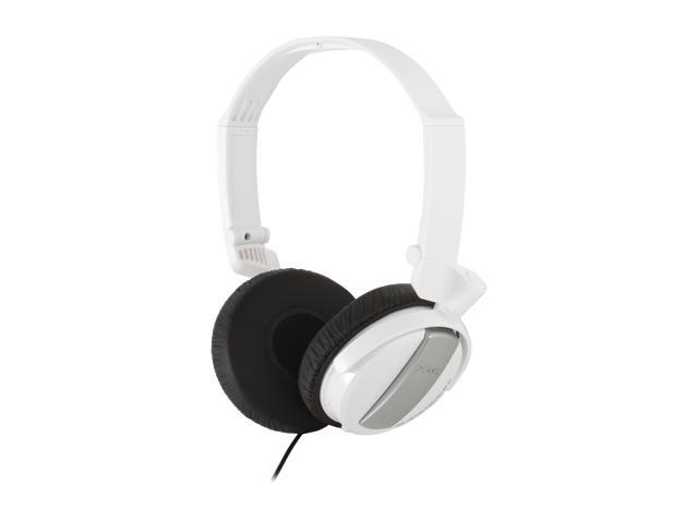 SONY White MDR-NC7/WHI 3.5mm Connector Supra-aural Noise Canceling Headphone (White)