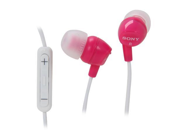 SONY DR-EX12iP/PNK In-Ear EX Earbuds with iPod Remote - Pink