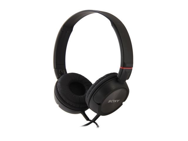 SONY MDR-ZX300/BLK Supra-aural Stereo Headphone - Black