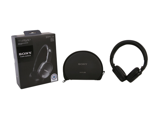 Casque Antibruit Sony MDR-NC200D - Réduction De Bruit Active, Couleur Noire