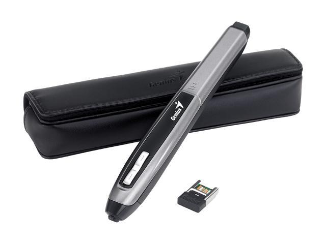 Genius Pen Mouse 31030049102 3 Buttons Touch Scroll USB RF Wireless Optical 1200 dpi optical engine 400/800 dpi adjustable Wireless Comfortable Mouse