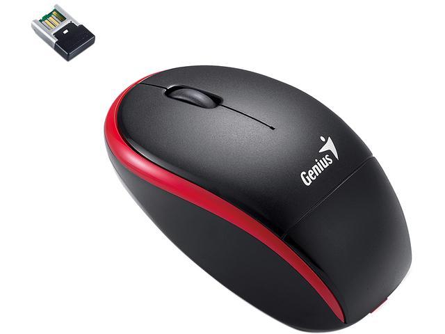 Genius Traveler 9000 31030777102 Ruby 3 Buttons 1 x Wheel USB RF Wireless 1200 dpi Mouse