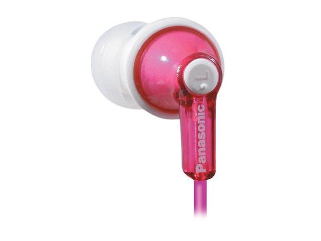Panasonic Pink RP-HJE120-P Canal Pink Earbud Headphones