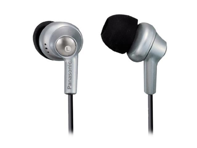 Panasonic RP-HJE280-S 3.5mm Connector Inner-Ear ErgoFit Headphone - Silver