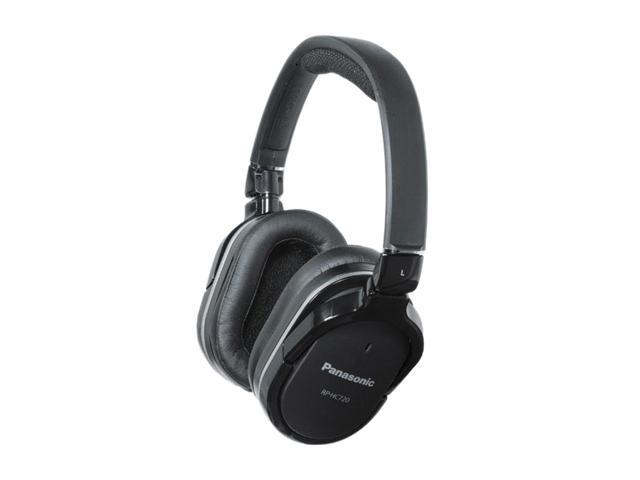 Panasonic Black RP-HC720-K Circumaural Noise Canceling Headphone (Black)