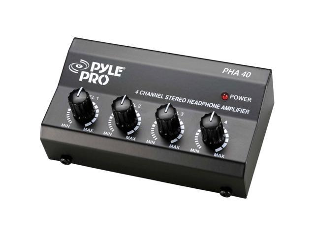 Pyle Pro PHA40 Heapones 4 Channel Amplifier