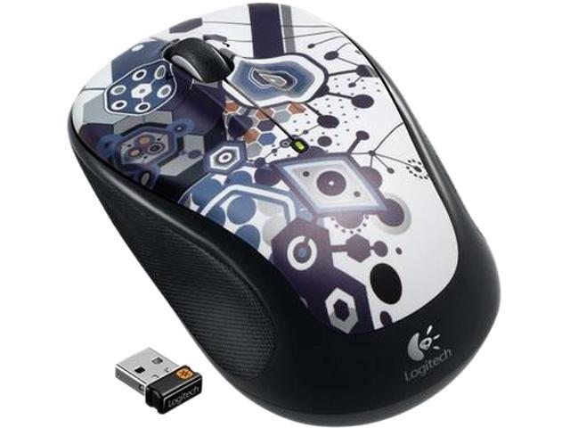 Logitech M325 910-003714 USB RF Wireless Optical Mouse - Fusion Party