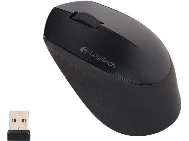 Logitech M320 Wireless Optical Mouse - Black - Newegg.ca
