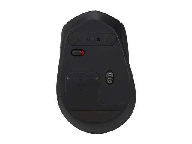 Logitech M320 Wireless Optical Mouse - Black - Newegg.ca