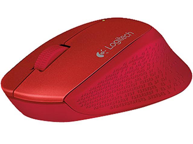 Logitech M320 Wireless Optical Mouse - Red
