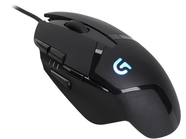 Logitech Recertified 910-004069 G402 Black 8-Buttons 1-wheel USB Wired Optical 4000 dpi Hyperion Fury FPS Gaming Mouse with High Speed Fusion Engine
