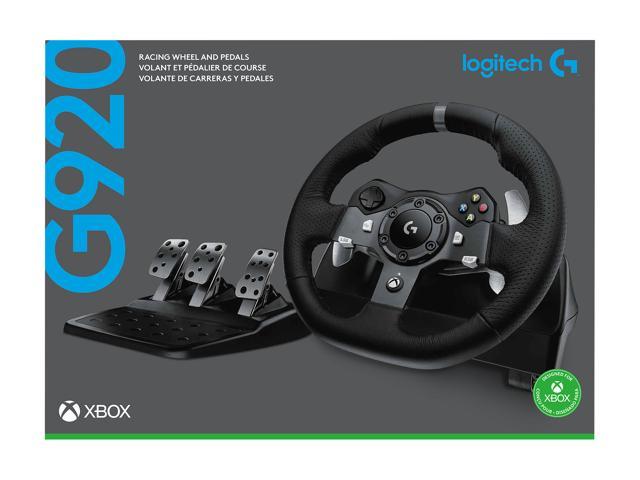Koel soep Verniel Logitech G920 Driving Force Racing Wheel for Xbox One and PC - Newegg.com
