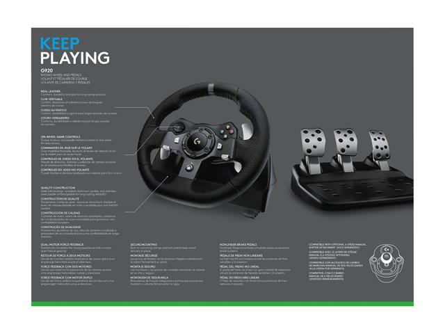 Logitech G920 Driving Force Racing Wheel for Xbox One and PC