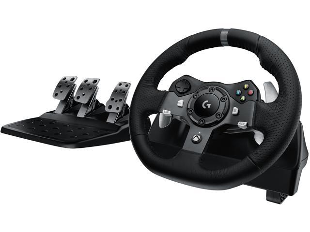En la actualidad Unidad Pantano Logitech G920 Driving Force Racing Wheel for Xbox One and PC - Newegg.com