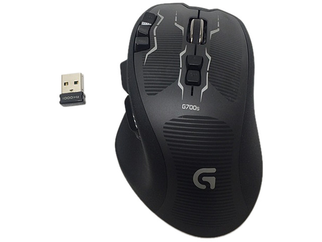 Refurbished: Logitech G700s 910-003584 Black Wired / Wireless Laser ...