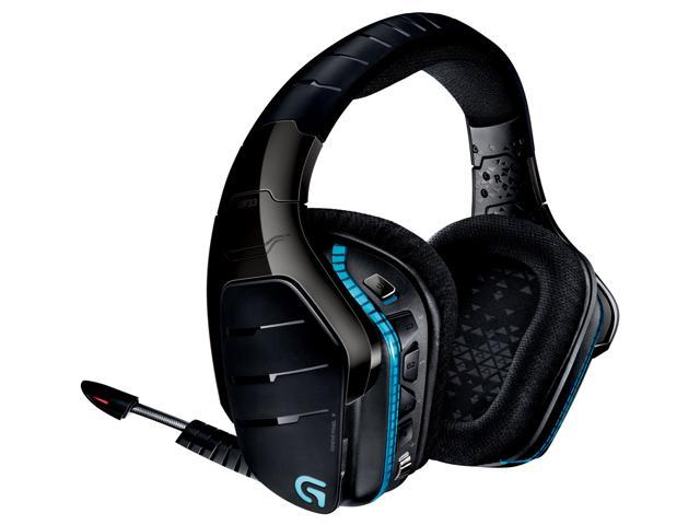 Logitech Certified Refurbished G933 Artemis Spectrum (981-000585) 2.4 GHz Wireless and Capable 3.5mm / USB Wired RGB 7.1 DTS Surround Gaming Headset - Multi-Source 20 Hz - 20 KHz