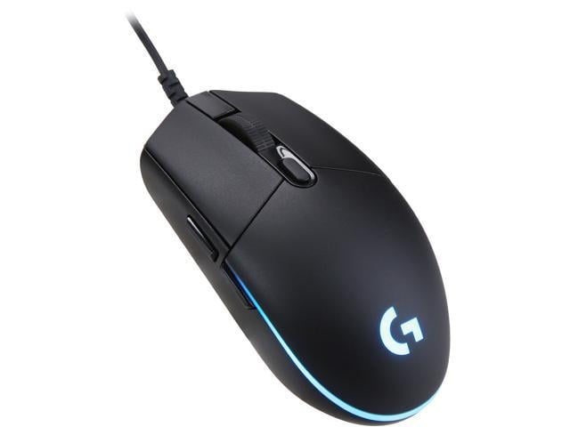 Logitech G PRO Hero Wired Gaming Mouse, 12000 RGB Lightning, Ultra Lightweight, 6 Programmable Buttons, On-Board Memory, Compatible with PC/Mac - Black - Newegg.com
