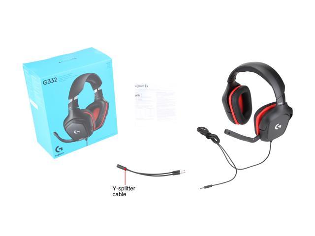 ongerustheid Besluit Slank Logitech G332 Circumaural Wired Stereo Gaming Headset - Newegg.com