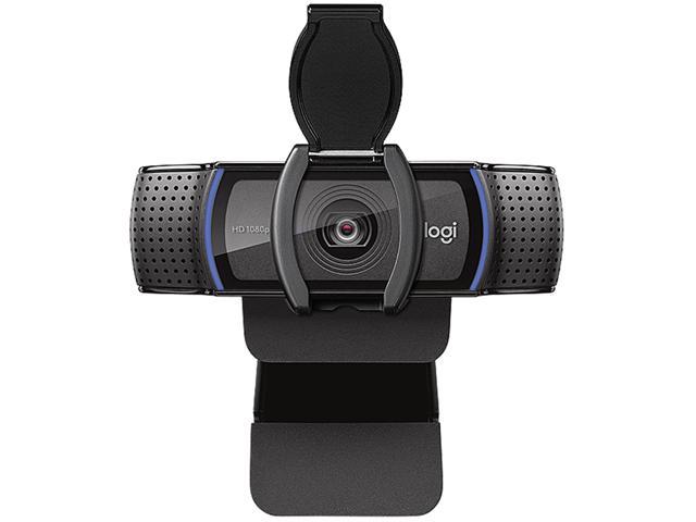 Logitech C920s HD Pro Webcam, Full HD 1080p/30fps Video Calling, Clear Stereo Audio, HD Light Correction, Works with Skype, Zoom, FaceTime, Hangouts, PC/Mac/Laptop/Macbook/Tablet - Black