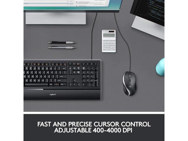 Logitech M500s Advanced Corded Mouse with Advanced Hyper-fast Scrolling ...