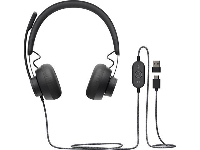 Logitech Zone Wired 981-000876 USB Connector Headset