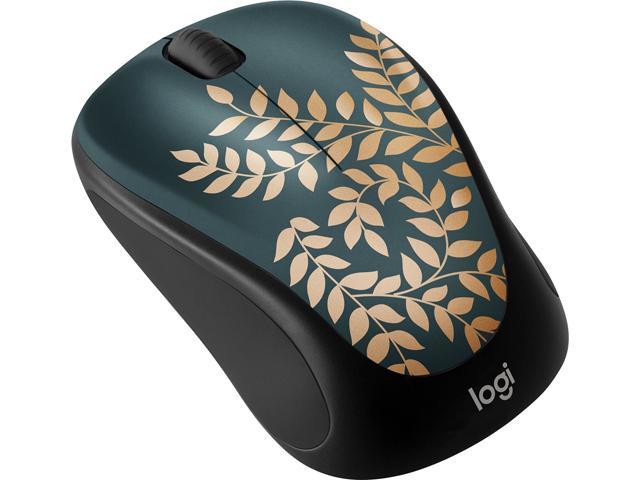 Laptop Unique Pattern Optical Mice Mobile Wireless Mouse 2.4G Portable for Notebook Computer PC Leopard Pattern 