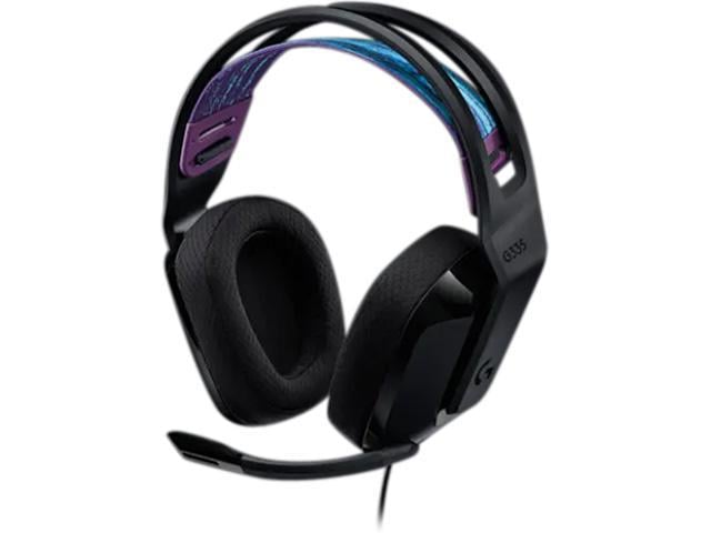 Logitech G432 Wired Gaming Headset, 7.1 Surround Sound, DTS Headphone:X  2.0, Flip-to-Mute Mic, PC Black/Blue Like New