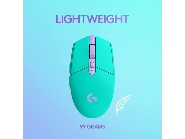 Logitech G305 LIGHTSPEED Wireless Gaming Mouse, Hero Sensor, 12,000 DPI, Lightweight, 6 Programmable Battery Life, On-Board Memory, PC/Mac - Mint Gaming Mice - Newegg.com
