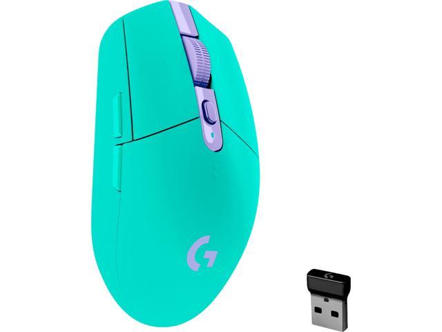 Logitech G305 LIGHTSPEED Wireless Gaming Mouse, Hero 12K Sensor, 12,000 DPI, Lightweight, 6 Programmable Buttons, 250h Battery Life, On-Board Memory, PC/Mac - Mint