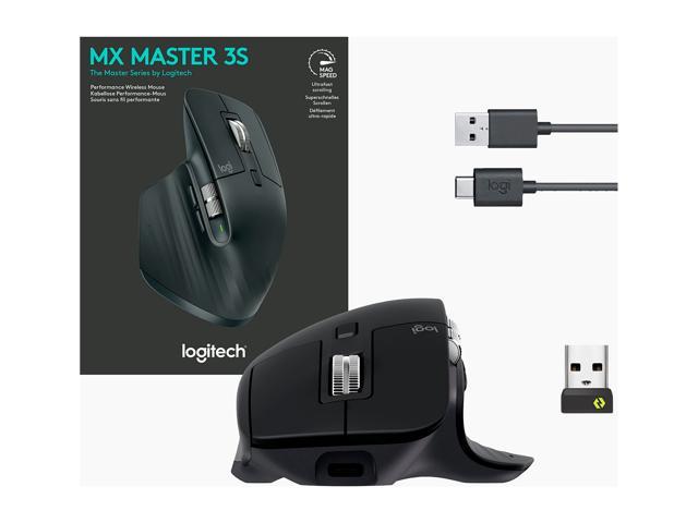 Logitech MX Master 3S - Wireless Performance Mouse with Ultra-fast 