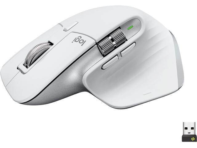 Virksomhedsbeskrivelse hierarki undskyld Logitech MX Master 3S - Wireless Performance Mouse with Ultra-fast  Scrolling, Ergo, 8K DPI, Track on Glass, Quiet Clicks, USB-C, Bluetooth,  Windows, Linux, Chrome - Pale Grey - Newegg.com