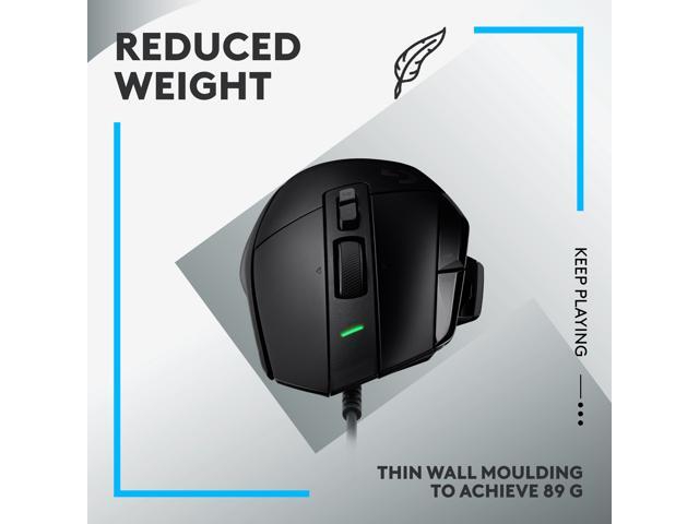 Logitech G502 X Wired Gaming Mouse Lightforce Hybrid Optical-Mechanical