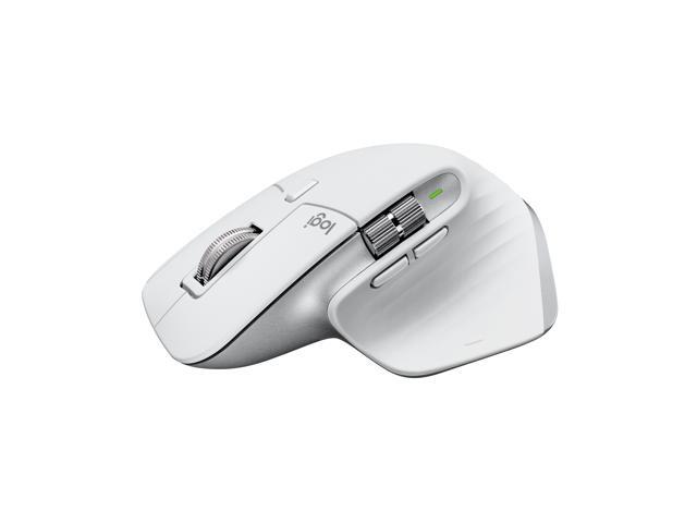 Logitech MX Master 3S for Mac - Wireless Bluetooth Mouse with Ultra-fast Scrolling, Ergo, 8K DPI, Quiet Clicks, Track on Glass, Customization, USB-C, Apple, iPad