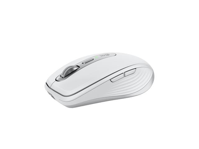 Logitech MX Anywhere 3S Compact Wireless Mouse, Fast Scrolling, 8K DPI Any-Surface Tracking, Quiet Programmable Buttons, USB C, Bluetooth, Windows PC, Linux, Chrome, Mac, Pale Grey Mice - Newegg.com